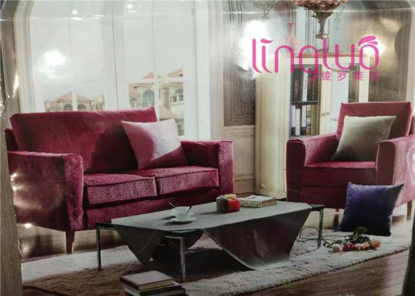 High Density Sofa Cushion Fabric / Sofa Stretch Velvet Fabric