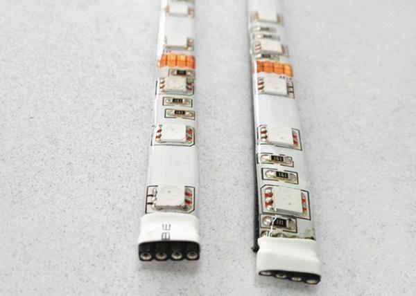 5050 RGB Flexible LED Strip Lights Pure / Warm White Multi Colours Drop Glue