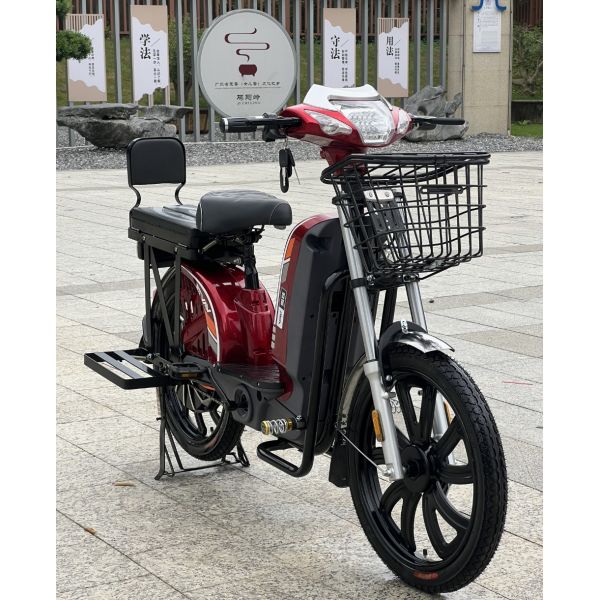 Electric Bike With Carbon Steel Frame 45km/H Max Speed Electric Motorized Bike
