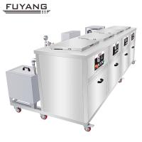 Limpiador ultrasónico 4Tank de las piezas de automóvil del motor de FUYANG 40KHz 61L