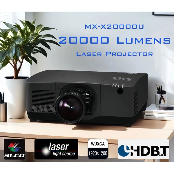 20000 Lumen Large Venue Laser Projector Ultra Bright Compact With 1920 X 1080 Resolution