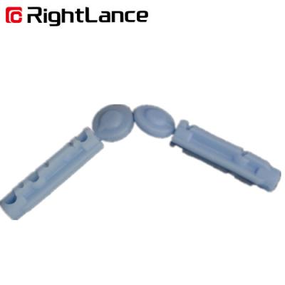 Flat FDA Sterile One Time Use Disposable Lancets Tri Bevel Needle