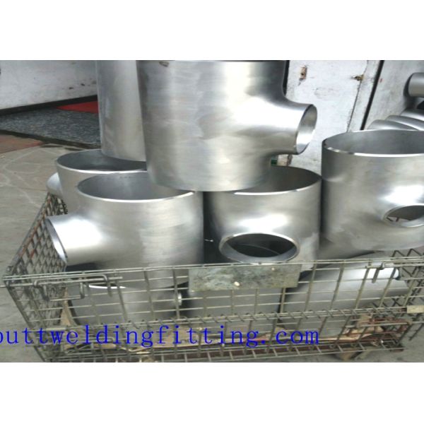 350mm Butt Weld Ends Ss Pipe Fittings Sch - 40 Ansi B16.9 / 16.9m Straight Tee