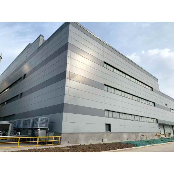 Customizable Pre-engineered Steel Structure with Q355B Welded H Section Steel Beam and Q235B Round Bar Brace