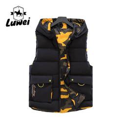 Custom Luxury Top Oversize Compression Outdoour Utility Cycling Climbing Sliming Cotton Hoodie Man Travel Vest