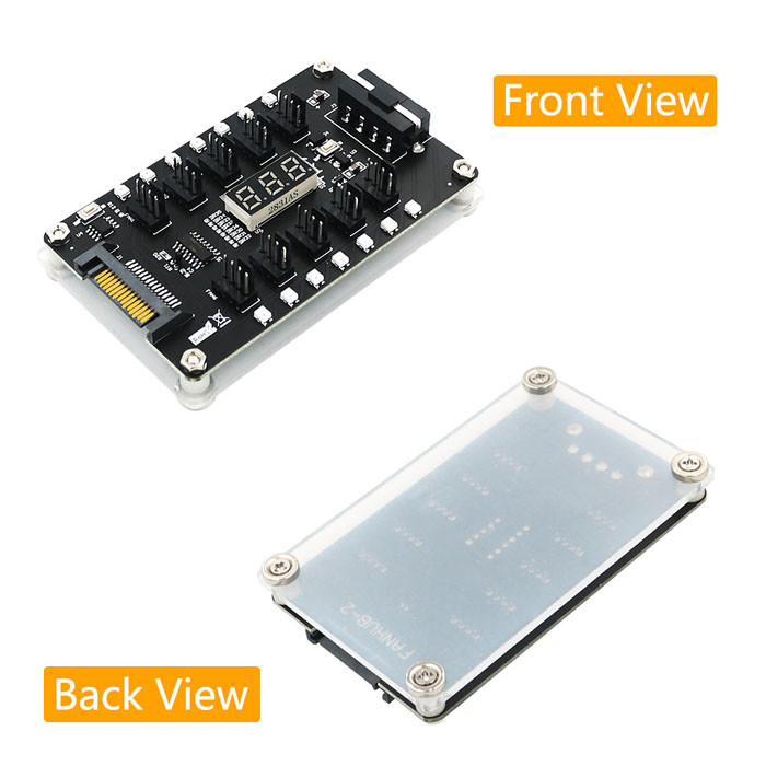 DC 12v 3 4 кабель СИД SATA регулятора 3528 эпицентра деятельности вентилятора Pin PWM красочный внезапный
