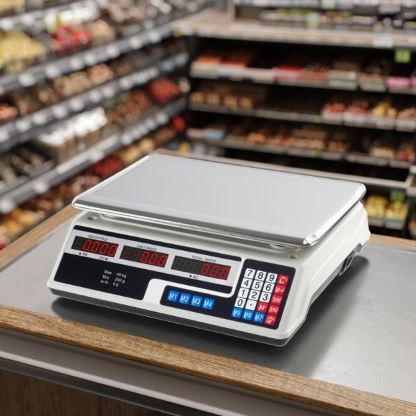 OEM personnalisable 30 kg Balance numérique de calcul du poids avec affichage LED et affichage LCD