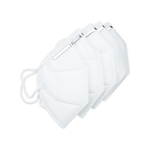 5 Ply  KN95 Face Shield Masks Disposable Dust Respirators  ISO9001