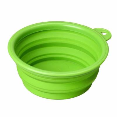 Easy To Take Out Collapsible Dog Bowl Silicone Waterproof With Color Matched