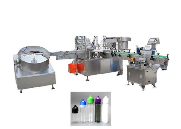 High Speed Electronic Liquid Filling Machine For Childproof Cap 120ml Bottles