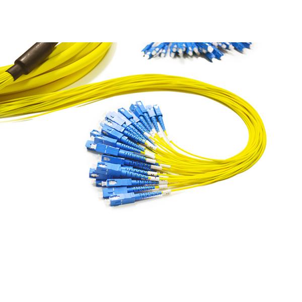 O SC LC terminou pre o tipo do único modo 9/125 de conjunto de cabo da fibra