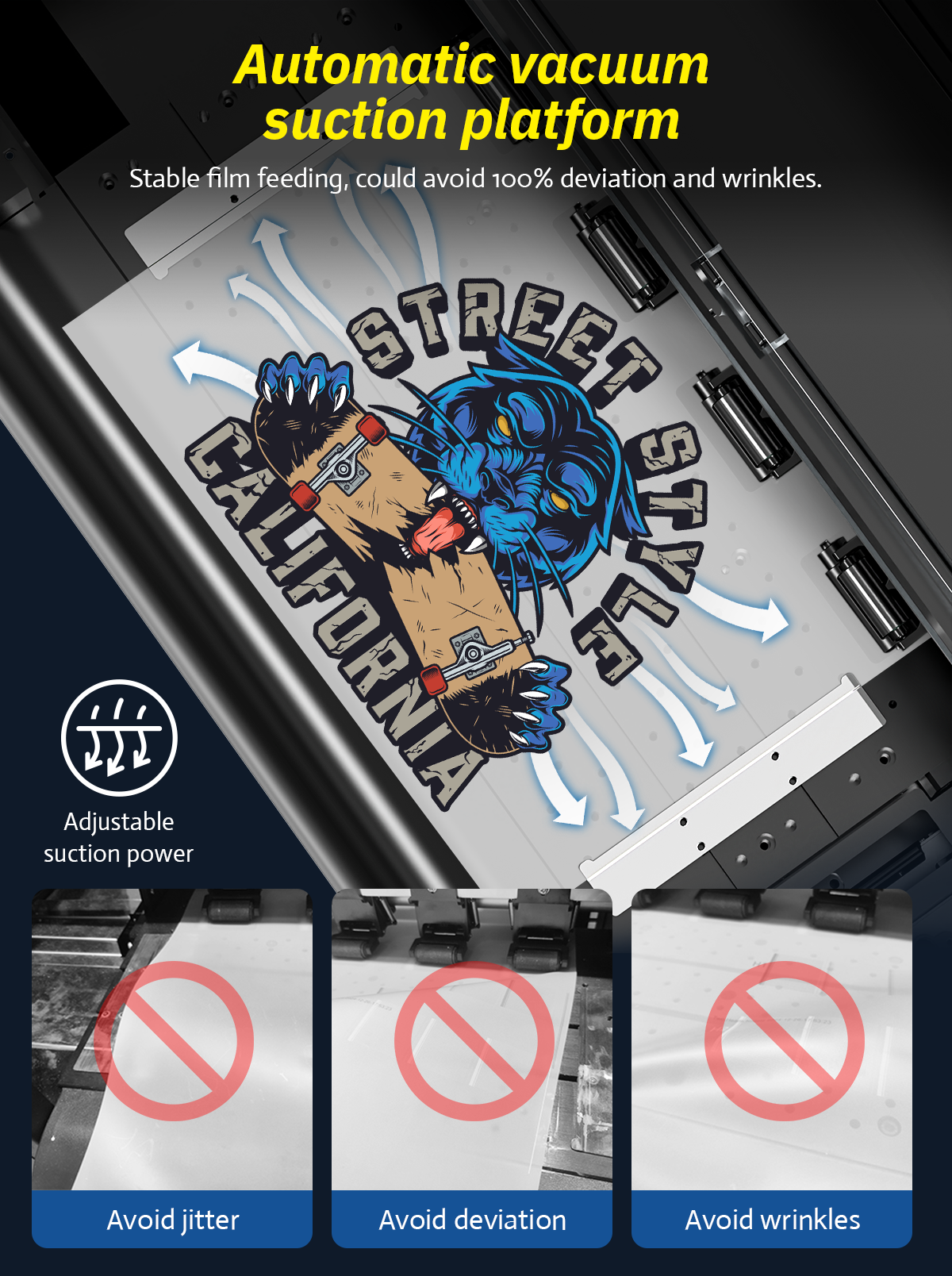 Ingani 13in I1600 Petit T-shirt DTF haute résolution Imprimante textile 30cm Avec chauffe-eau