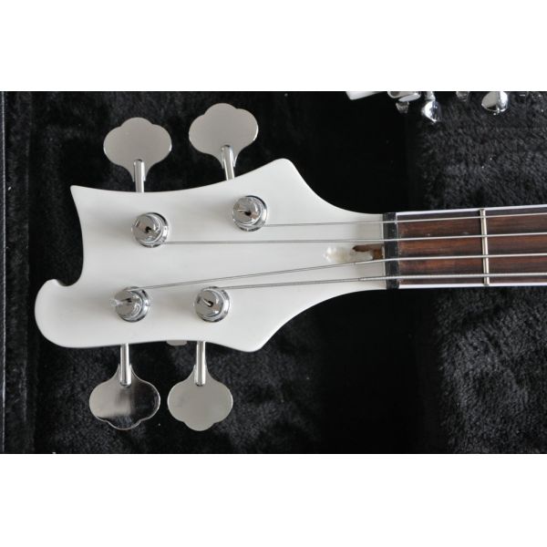 Double neck 4 string 4003 BASS GUITAR and 12 string elctric guitar color can custom guitar big R bridge