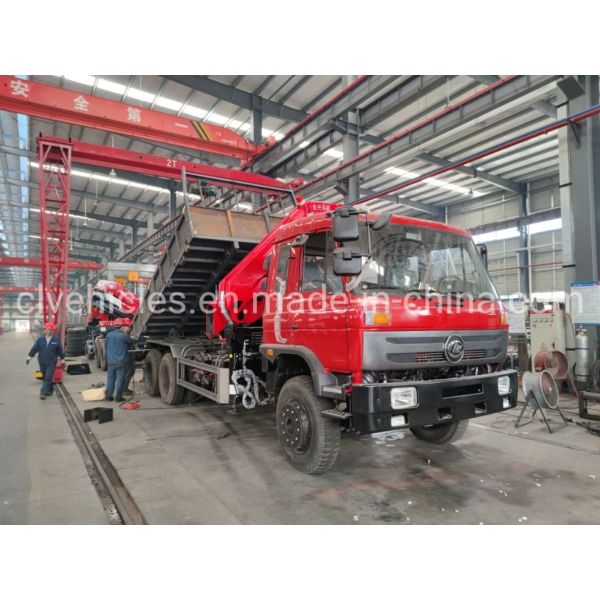ISUZU FTR 205hp 180 Kw Truck With Crane Arm 4X2 8t For Nigeria