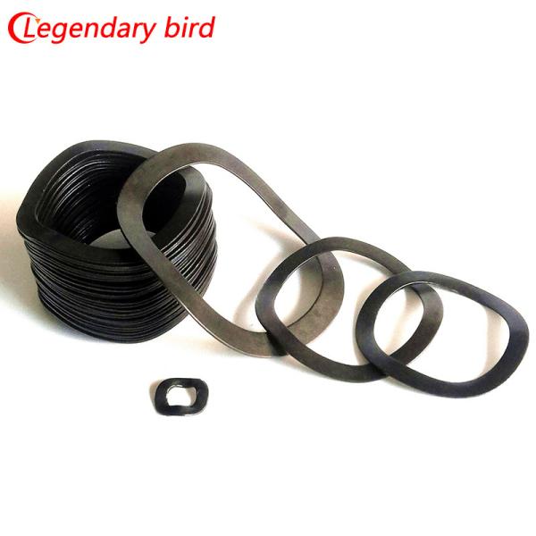 Custom high pressure DIN137 corrugated spring washers Metal washers Stainless steel corrugated washers