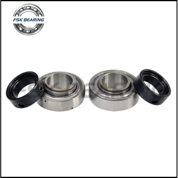 Chromium Steel RA100RR RA100RRB RA103RRB Eccentric Locking Collar Ball Bearing 25.4*52*15mm Low Friction