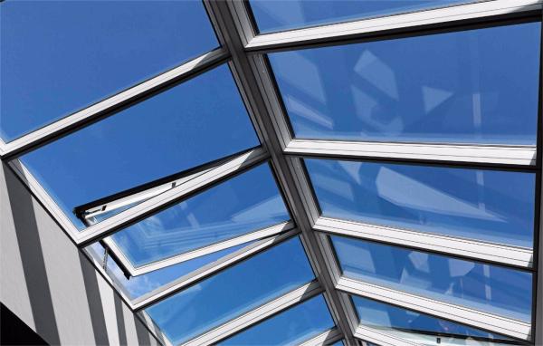 Custom Soundproof Double Top Hung Window Aluminium Innovative