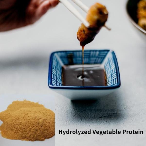 ph6-8 HVP Hydrolyzed Vegetable Protein Soy Protein Food Additive For Sauce