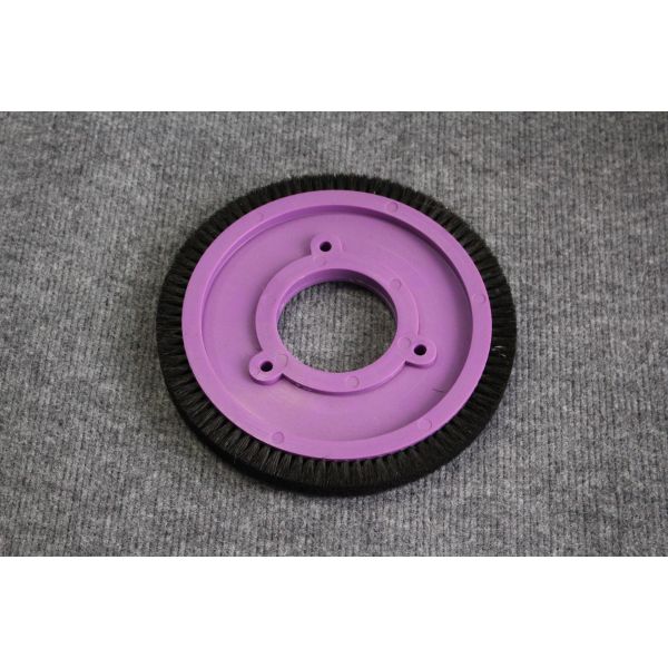 Специализированные детали стантера Машины Кисточка Колесо Фиолетовое Пластиковое Тело Смешанное Бристл Свиньи волосы 8 отверстий
