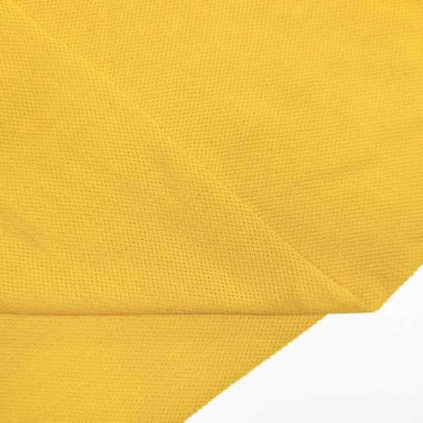 200GSM Solid Spandex Knitted Fabric Polyester Cotton Material TC Pique Fabric for Sportswear
