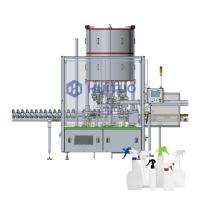 Machine de capsulage automatique 20-100bpm de vis de bouteille pour le distributeur de jet de déclencheur