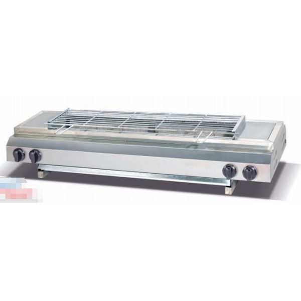 Electricity Or Gas Powered Smokeless Barbecue Oven Focal Point For Cooking Together