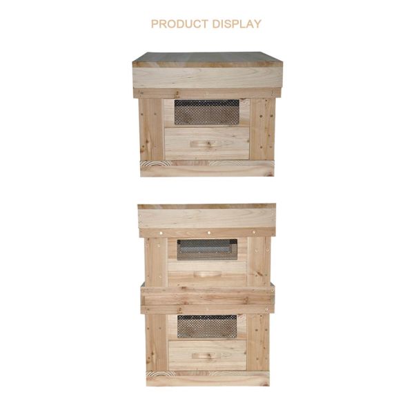 32cm 10 Frames Two Layer Beekeeping Fir Wood Beehive