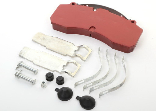 Front Disc Brake Pads de emballage des véhicules à moteur, protections de frein