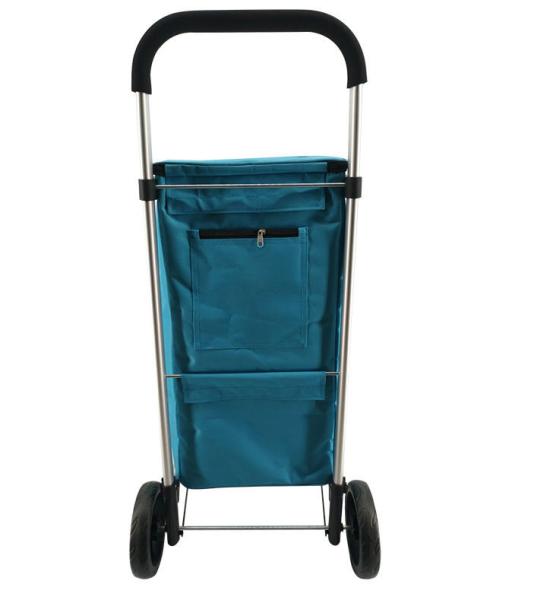 Handle Cover Wash Collapsible Swivel Wheels Supermarket Shopping Trolleys Carts Portable Folding With Cooler