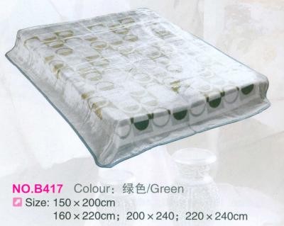 Geometric Pattern Raschel Heavy Fleece Blanket , Full Sizes Personalised Fleece Blanket