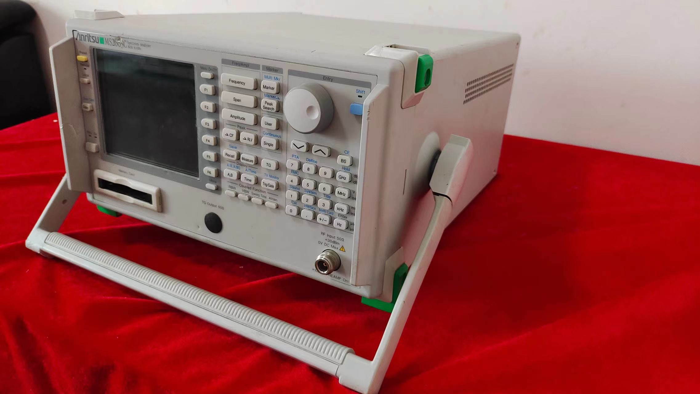 Анализатор радиочастотного спектра Anritsu MS2663C от 9 кГц до 8,1 ГГц для мобильной связи
