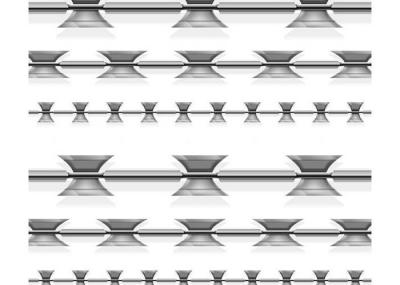 Line Formed Razor Wire BTO-10 Perimeter Barrier 3 Lines