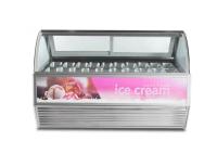 Display de glace du supermarché 10 / 12Pans congélateur