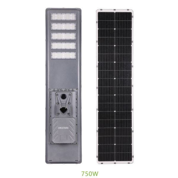 600W 750W 900W Integrated Solar Street Lights For Highway Main Street With Motion Sensor