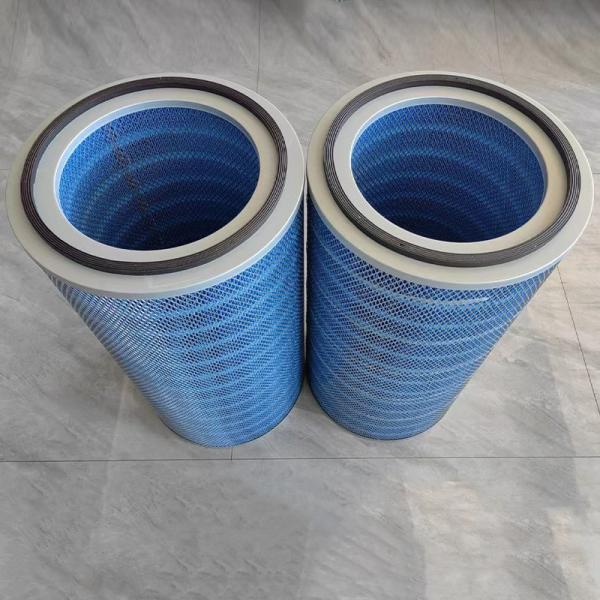 Industrial Dust Extractor Cartridge Filter Small Particle Air Filters Featuring Fiberglass
