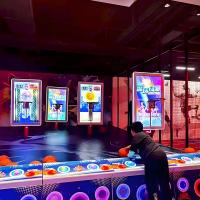 Écran à LED Moin Operated Arcade Shooting Hoops Machine de jeu de basket-ball