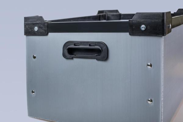 Strong Hardness Corrugated Plastic Crates Corrugated Plastic Storage Containers