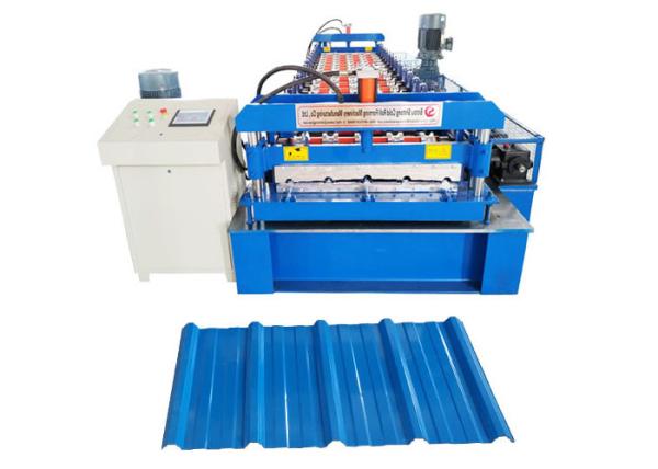 Rolo automático da largura 1000mm da bobina que forma a máquina, rolo da folha de parede de PPGI que forma a máquina