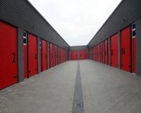 Efficacité de haute résistance isolée de sécurité de portes sectionnelles de garage de caserne de pompiers