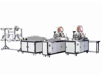 Stable Non Woven Mask Making Machine , Surgical Mask Making Machine Easy Operation