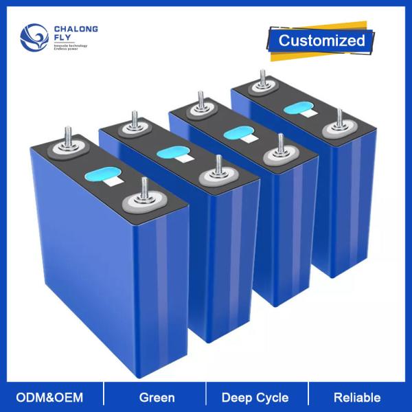 Bateria de lítio LiFePO4 100AH 230AH 300AH Recarregável 3.2V Bateria quadrada Célula de armazenamento de energia solar