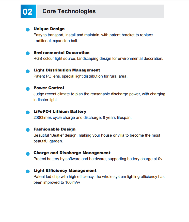 Интегрированный солнечный приведенный в действие CE RoHS света Beatle уличного фонаря Monocrystalline солнечный аттестовал