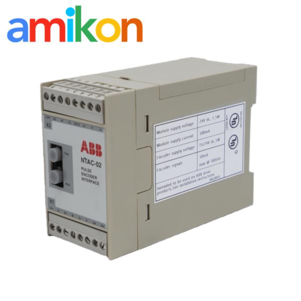 ABB NTAC-02 Pulse Encoder Interface Module with 100 kHz Max Signal Frequency