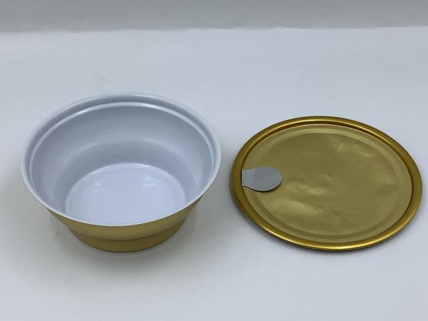 250ml Two Piece Aluminum Bowl Can Customization 98.9mm Diameter 98.9*55mm