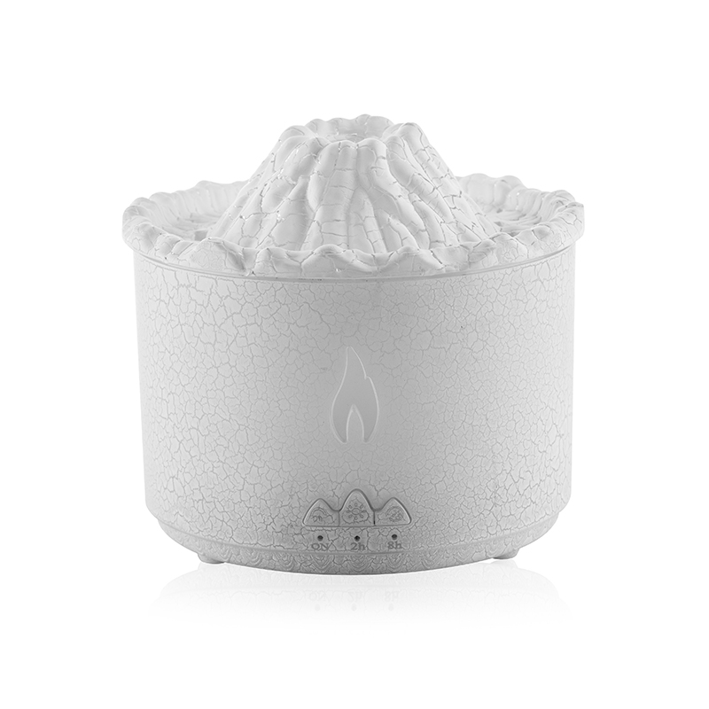 Commercial 360ml Volcano Jellyfish Spray Fire Flame Air Humidifier Diffuser Volcano 3D Flame Ultrasonic Aroma Diffuser