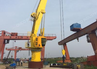 ABS Certificated Stiff Boom Marine Crane HPU System 15T 20M