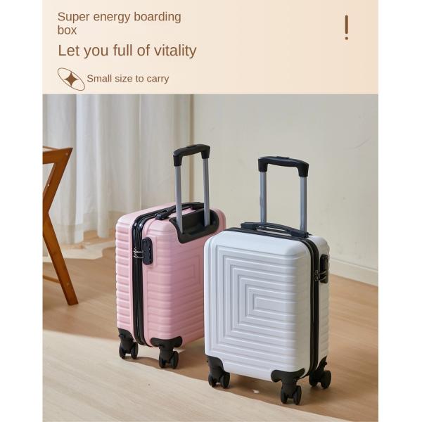 Customized Logo 14-Inch Fabric Luggage Case with Removable Wheel Airline Boarding Suitcase Spring and Autumn Travel