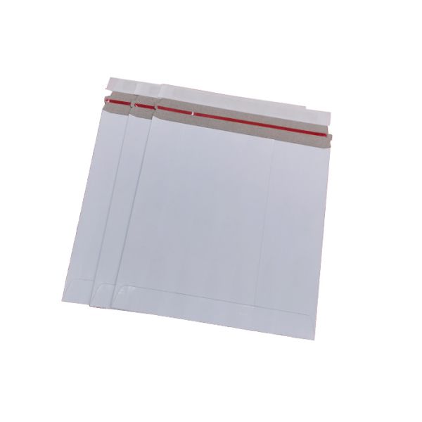 Bend Resistant Eco Friendly Rigid Mailers 6x8 Stay Flat Mailers For Shipping