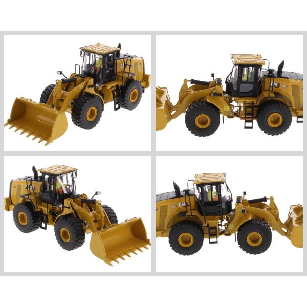 DM New 1/50 Scale Wheel Loader Diecast Alloy Shovel Model 85686 Construction Vehicle