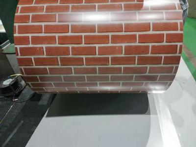 Sandwich Panel Prepainted Aluminium Coil Low Density Brick Grain Width 600-1600MM